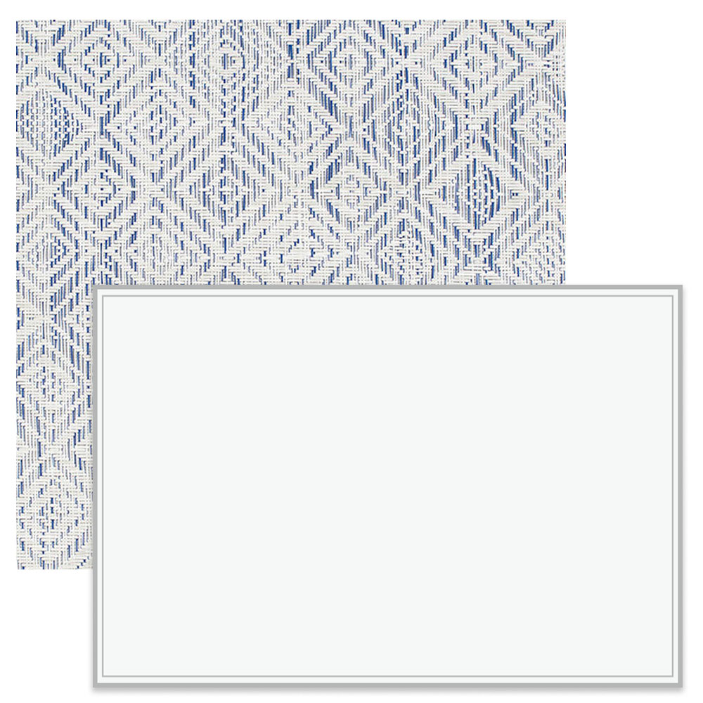 Mosaic フロアマット Blue 183×269［取寄せ商品］