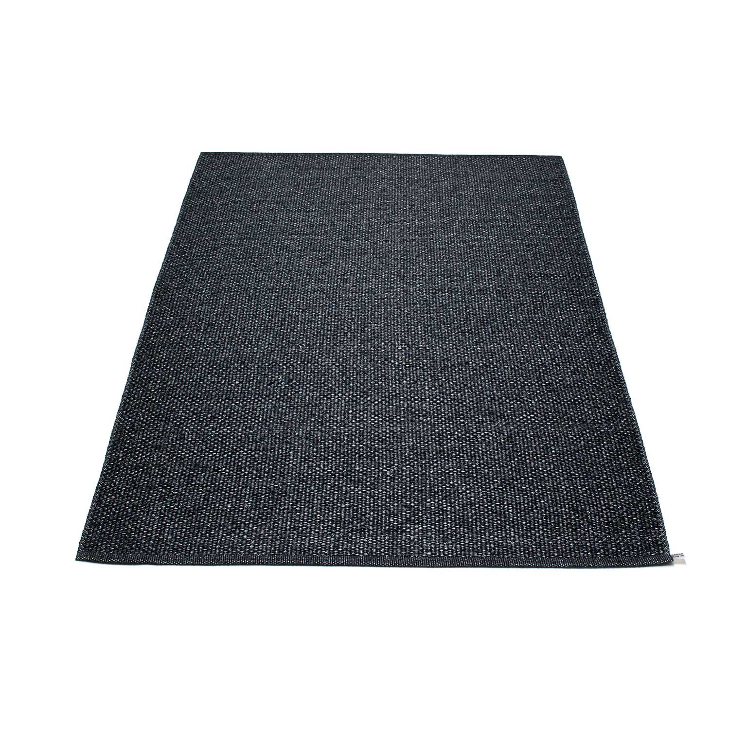 ラグ SVEA Black metallic 140×220［取寄せ商品］