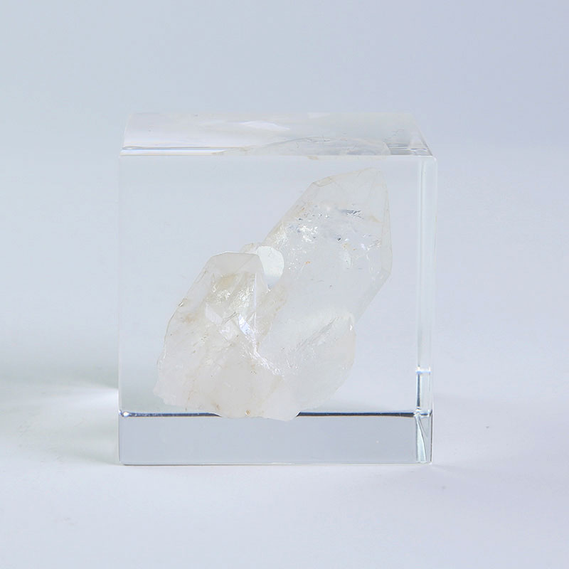 Sola cube Mineral 水晶