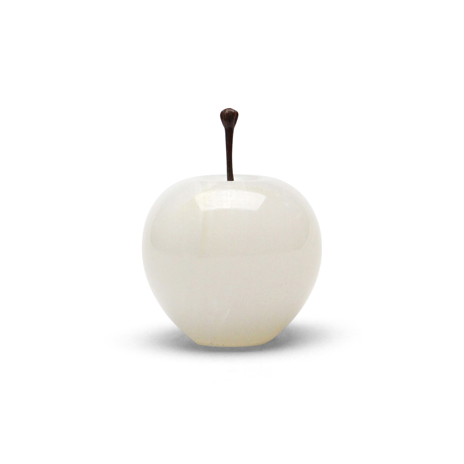 marble Apple オブジェ S ホワイト